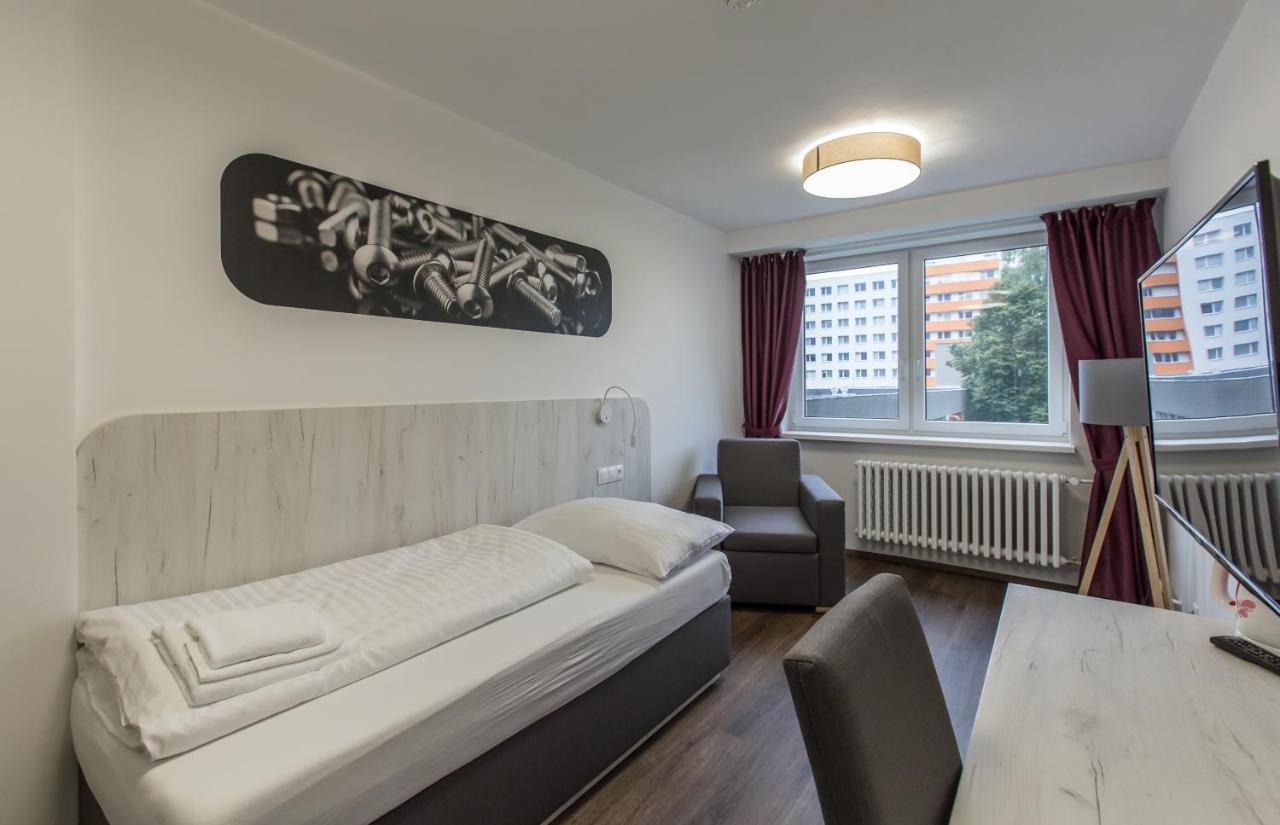 Hotel Garni Vsb اوسترافا المظهر الخارجي الصورة